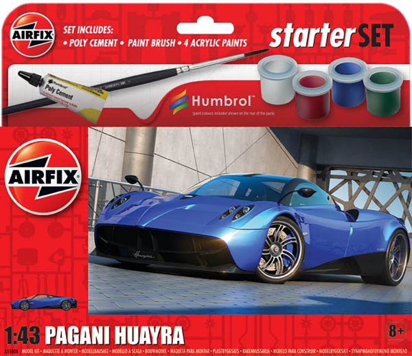 AIRFIX PAGANI HUAYRA STARTER SET