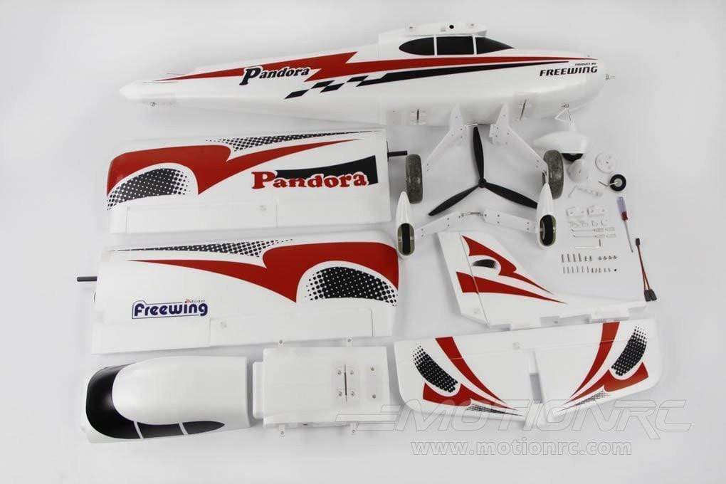 FREEWING PANDORA 4-IN-1 RED 1.4M PNP TRAINER - Image 10