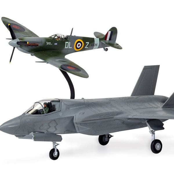 AIRFIX THEN AND NOW SUPERMARINE & F-35B LIGHTNING II