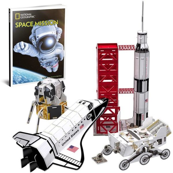 CUBICFUN NATIONAL GEOGRAPHIC SPACE MISSION (80PCS)