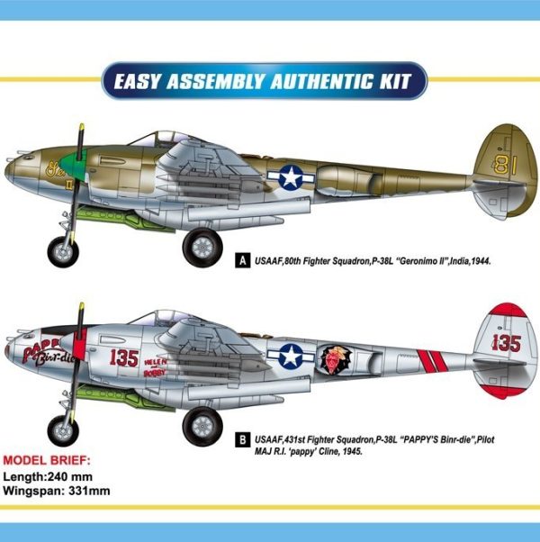 HOBBY BOSS P-38L-5-LO LIGHTNING