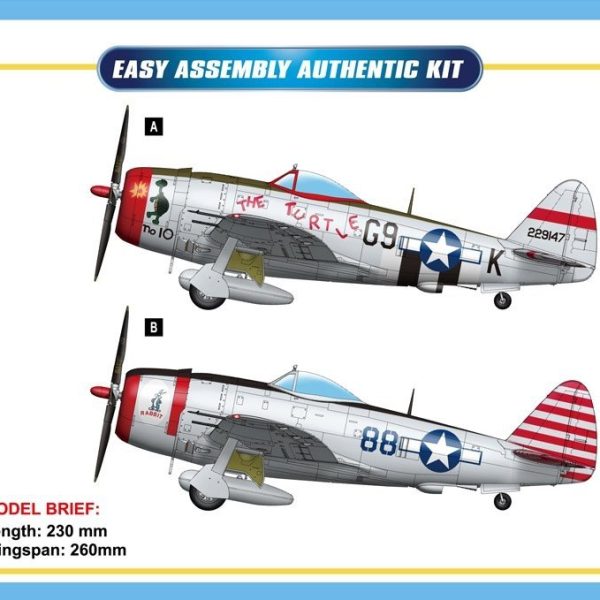 HOBBY BOSS P47D THUNDERBOLT FIGHTER