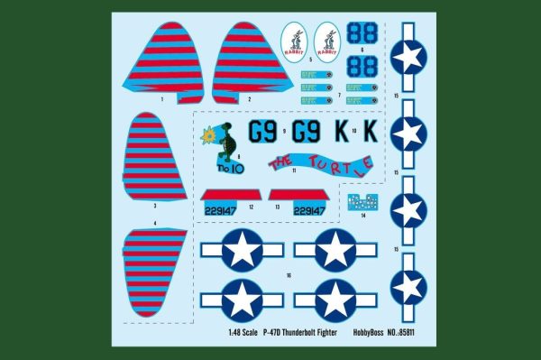 HOBBY BOSS P47D THUNDERBOLT FIGHTER - Image 4