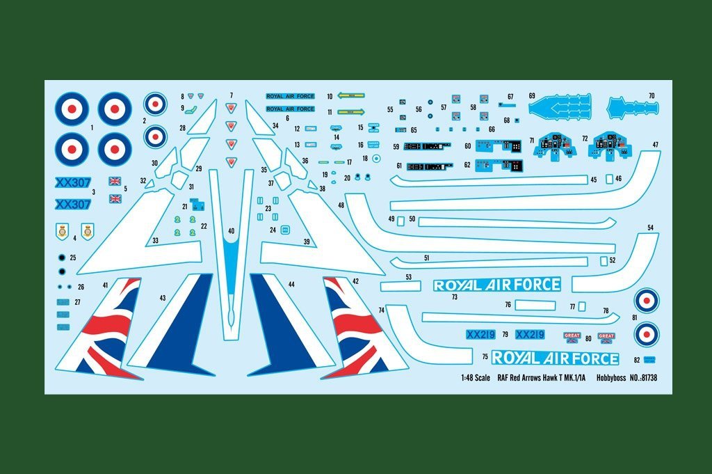 HOBBY BOSS RAF RED ARROWS HAWK T MK.1/1A - Image 4