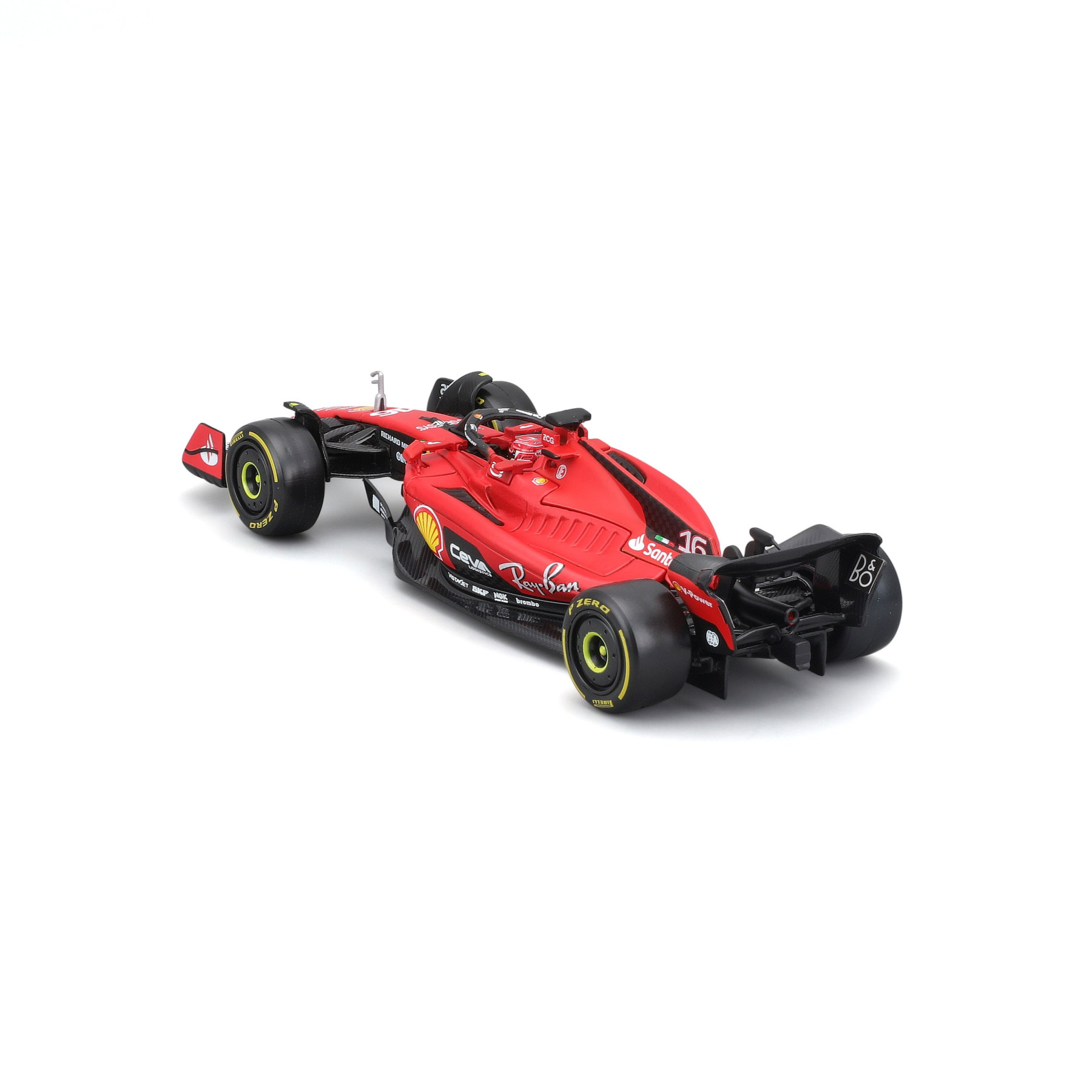 BBURAGO 1/43 FERRARI F1 SF-23 2023 #16 CHARL LECLERC (COLLECTOR'S HARD CASE) - Image 3