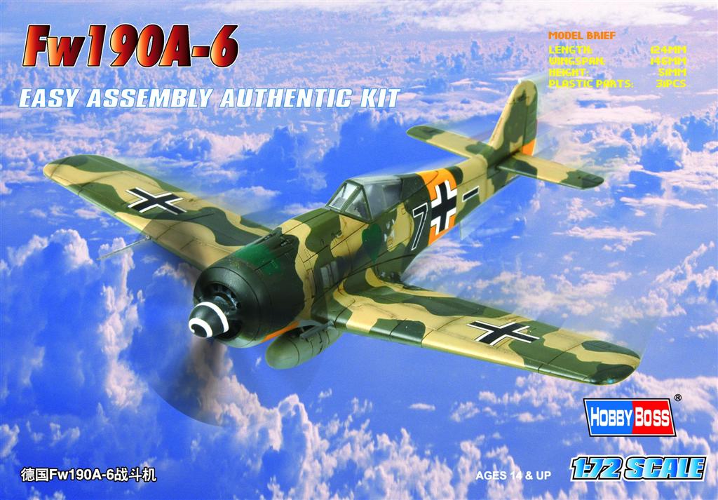 HOBBY BOSS EASY ASSEMBLY Fw190 A-6 - Image 2