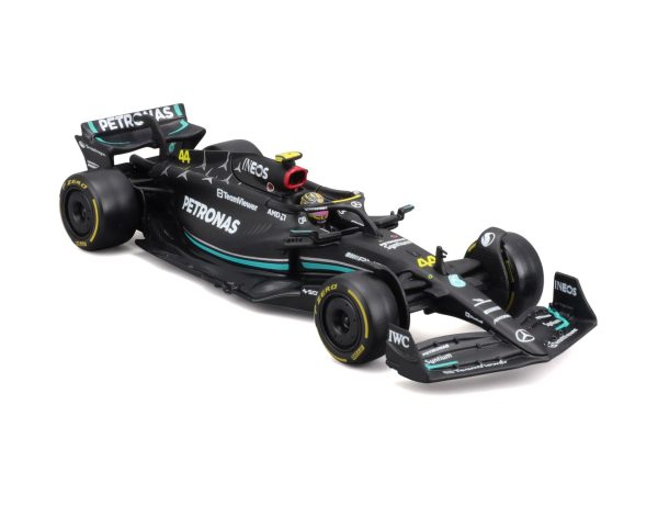 BBURAGO 1/43 MERCEDES AMG F1 W14 E PERFORMANCE #44 LEWIS HAMILTON (COLLECTOR'S HARD CASE) - Image 11