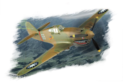 HOBBY BOSS EASY ASSEMBLY P-40B/C "HAWK"-81 - Image 2