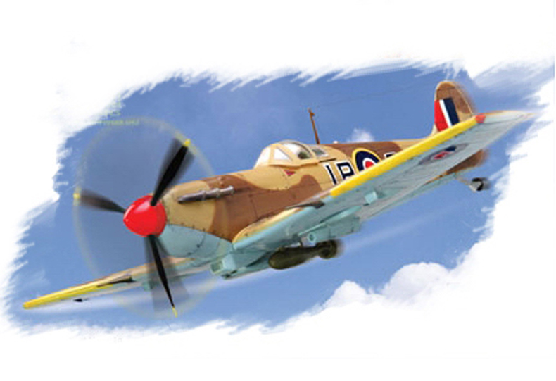 HOBBY BOSS EASY ASSEMBLY SPITFIRE MK Vb/TROP WITH ABOUKIR FILTER - Image 2
