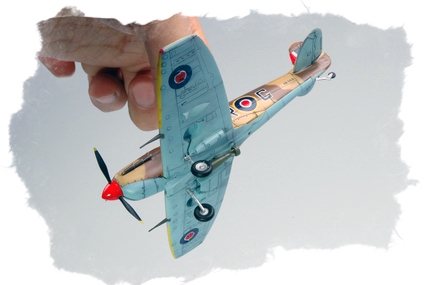 HOBBY BOSS EASY ASSEMBLY SPITFIRE MK Vb/TROP WITH ABOUKIR FILTER - Image 7