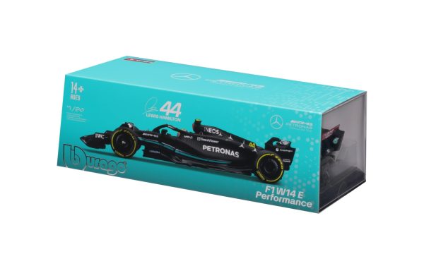 BBURAGO 1/24 MERCEDES AMG F1 W14 E PERFORMANCE 2023 #44 LEWIS HAMILTON - Image 6