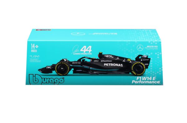 BBURAGO 1/24 MERCEDES AMG F1 W14 E PERFORMANCE 2023 #44 LEWIS HAMILTON - Image 7