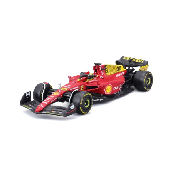 BBURAGO 1/43 FERRARI F1-75 2022 MONZA #16 CHARLES LECLERC