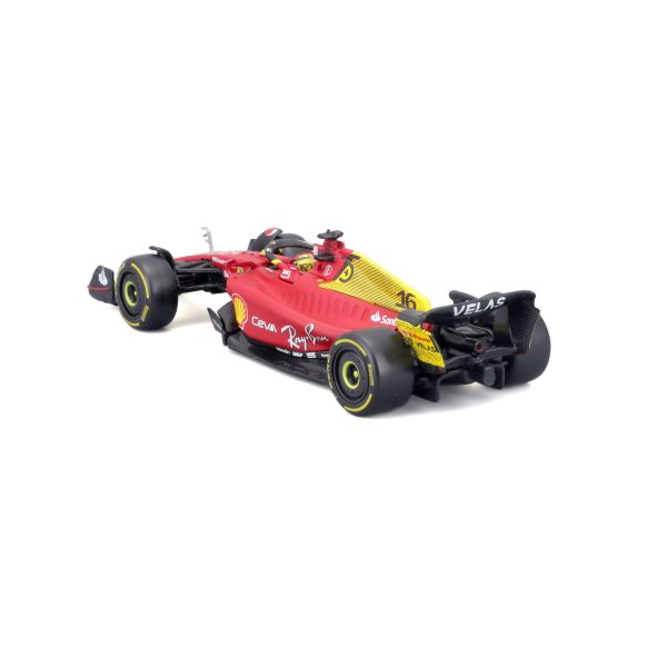 BBURAGO 1/43 FERRARI F1-75 2022 MONZA #16 CHARLES LECLERC - Image 5