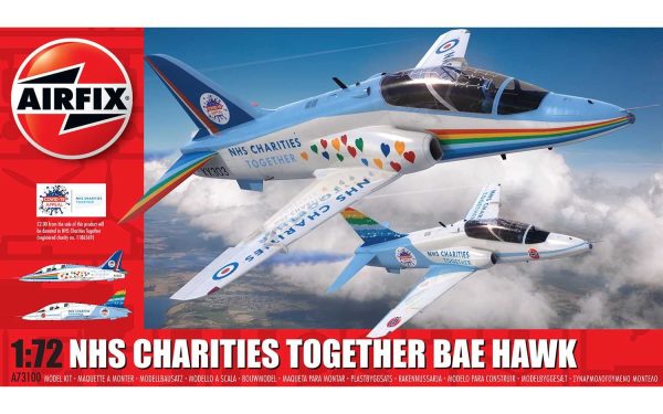 AIRFIX NHS CHARITIES TOGETHER BAE HAWK - Image 2