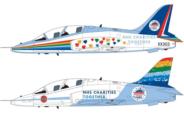 AIRFIX NHS CHARITIES TOGETHER BAE HAWK - Image 3