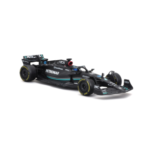 BBURAGO 1/43 MERCEDES AMG F1 W14 E PERFORMANCE #63 GEORGE RUSSELL (COLLECTOR'S HARD CASE)