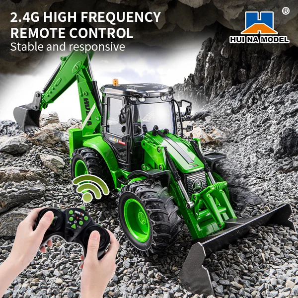 HUINA 1579 1/14 BACKHOE LOADER - Image 6