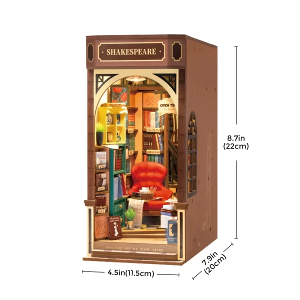 ROLIFE BOOK NOOK SHELF INSERT BOOKSTORE - Image 11