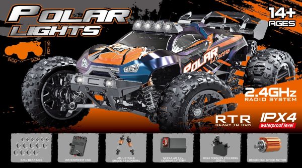 RC LEADING 1/14 4WD POLAR LIGHTS OFF-ROAD TRUCK - Image 3