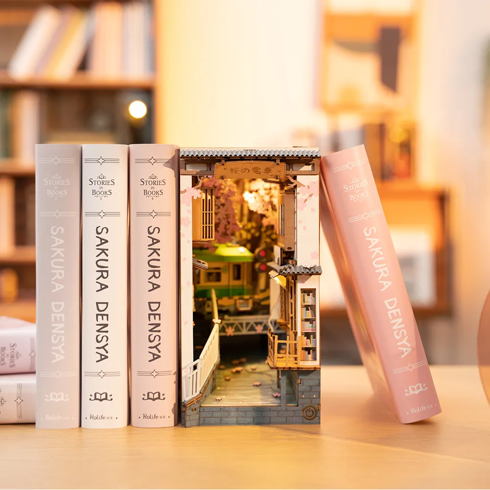 ROLIFE BOOK NOOK SHELF INSERT SAKURA DENSYA - Image 5