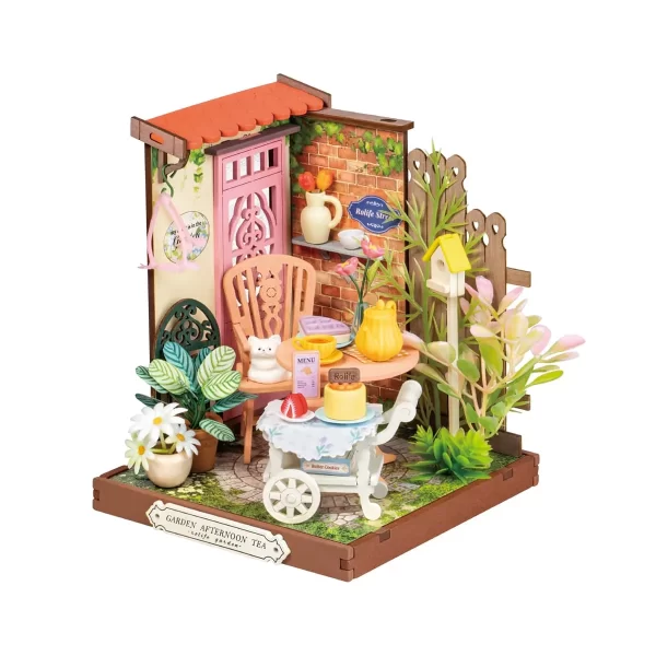 ROLIFE DIY MINIATURE HOUSE FANCY TEA YARD - Image 2