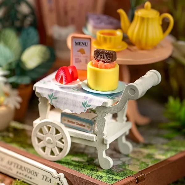 ROLIFE DIY MINIATURE HOUSE FANCY TEA YARD - Image 3