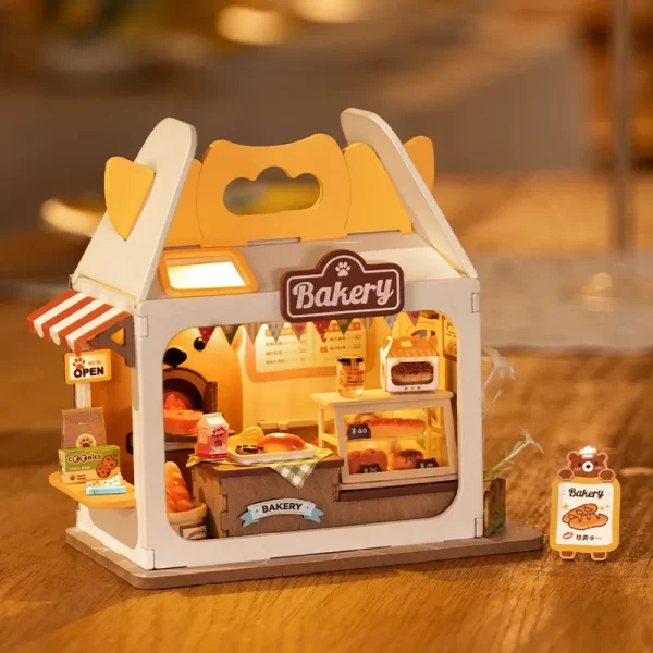 ROLIFE DIY MINIATURE HOUSE TEDDY'S BREADBOX