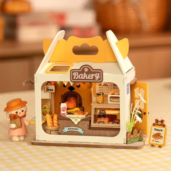 ROLIFE DIY MINIATURE HOUSE TEDDY'S BREADBOX - Image 2