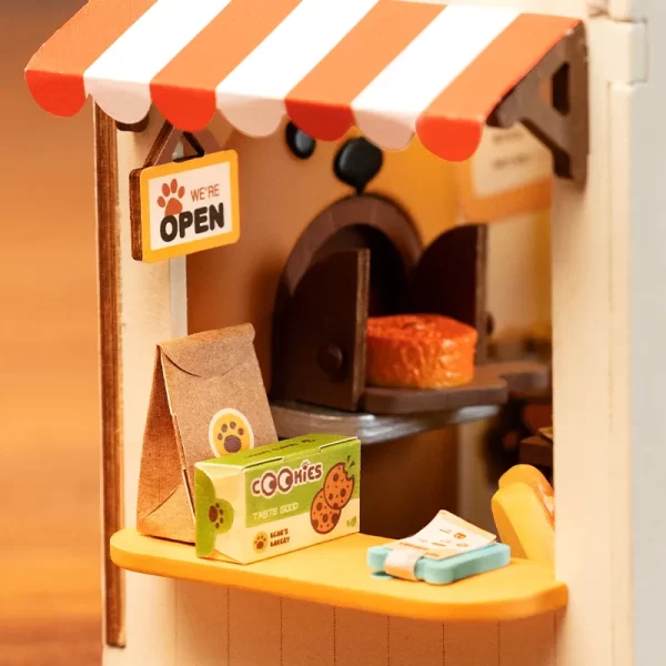 ROLIFE DIY MINIATURE HOUSE TEDDY'S BREADBOX - Image 3