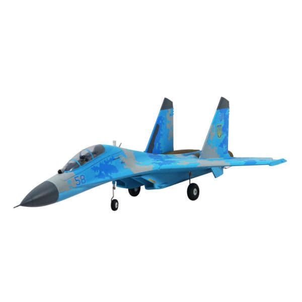 XFLY-MODEL SUKHOÏ SU-27 2x50MM EDF PNP (BLUE DIGITAL CAMO) - Image 2