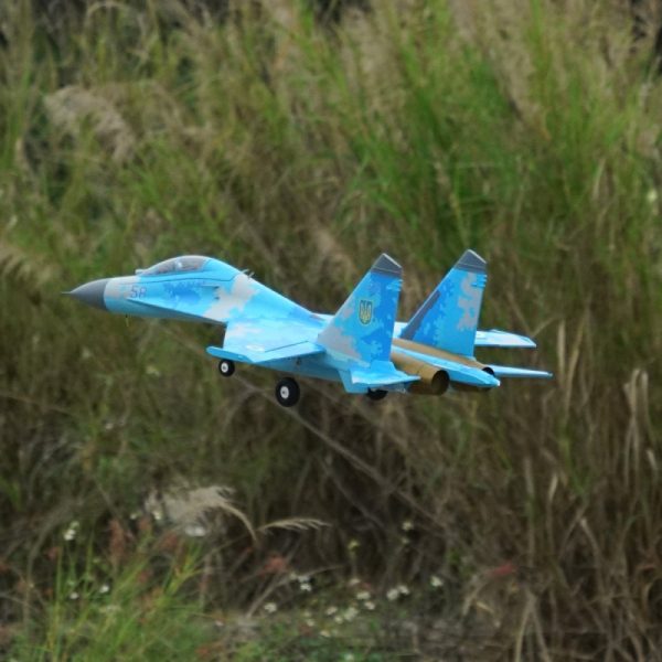 XFLY-MODEL SUKHOÏ SU-27 2x50MM EDF PNP (BLUE DIGITAL CAMO) - Image 11