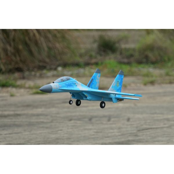 XFLY-MODEL SUKHOÏ SU-27 2x50MM EDF PNP (BLUE DIGITAL CAMO) - Image 13