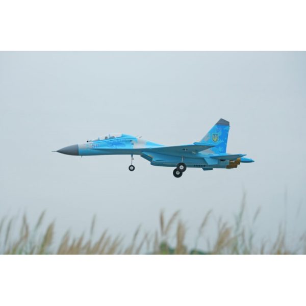 XFLY-MODEL SUKHOÏ SU-27 2x50MM EDF PNP (BLUE DIGITAL CAMO) - Image 15