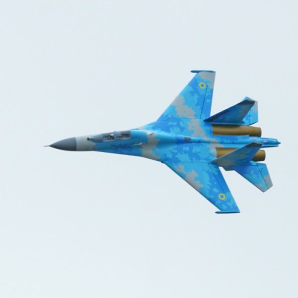 XFLY-MODEL SUKHOÏ SU-27 2x50MM EDF PNP (BLUE DIGITAL CAMO)