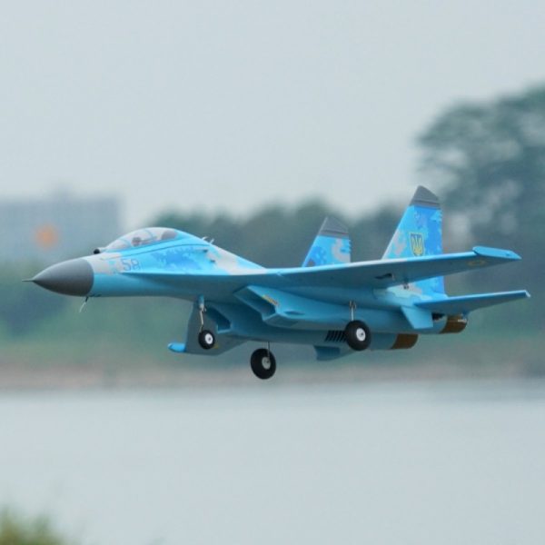 XFLY-MODEL SUKHOÏ SU-27 2x50MM EDF PNP (BLUE DIGITAL CAMO) - Image 16