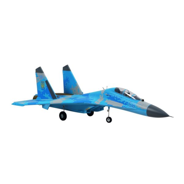 XFLY-MODEL SUKHOÏ SU-27 2x50MM EDF PNP (BLUE DIGITAL CAMO) - Image 4