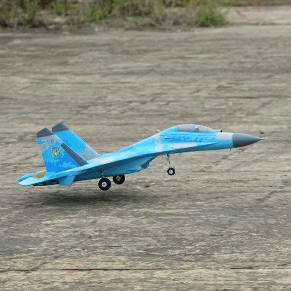 XFLY-MODEL SUKHOÏ SU-27 2x50MM EDF PNP (BLUE DIGITAL CAMO) - Image 8