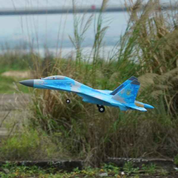 XFLY-MODEL SUKHOÏ SU-27 2x50MM EDF PNP (BLUE DIGITAL CAMO) - Image 10