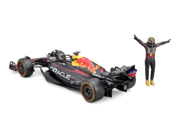 BBURAGO 1/24 RED BULL F1 RB19 2023 W/ DRIVER FIGURE #1 MAX VERSTAPPEN - Image 4