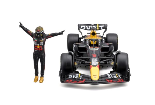 BBURAGO 1/24 RED BULL F1 RB19 2023 W/ DRIVER FIGURE #1 MAX VERSTAPPEN - Image 7