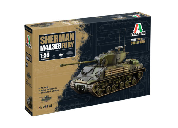 ITALERI M4A3E8 SHERMAN FURY