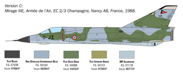 ITALERI MIRAGE III E - Image 6