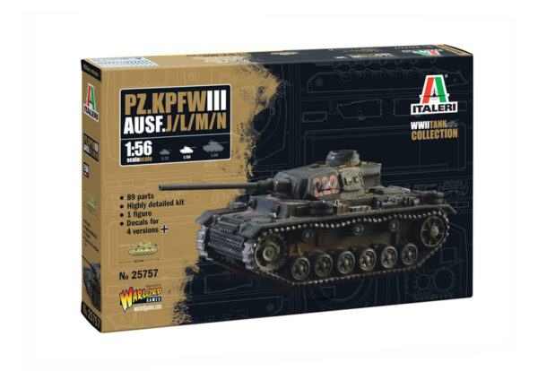 ITALERI PZ. KPFW. III AUSF. J/L/M/N