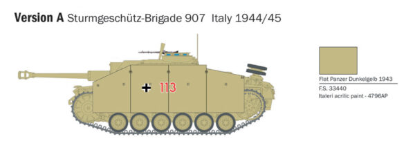 ITALERI STUG III - STURMHAUBITZE 105 - Image 4