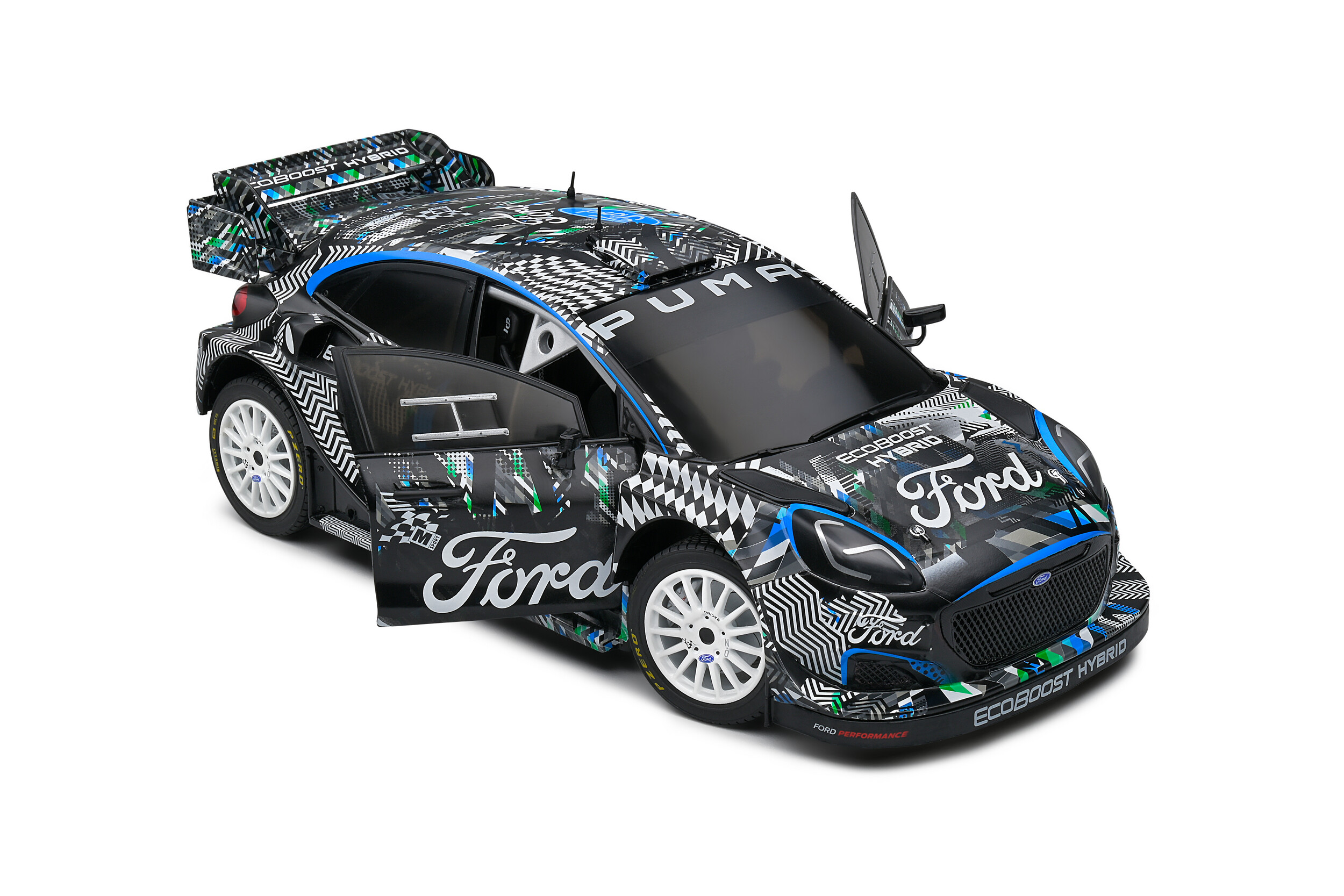 SOLIDO 1/18 FORD PUMA RALLY1 HYBRID GOODWOOD FESTIVAL OF SPEED 2021 - Image 9