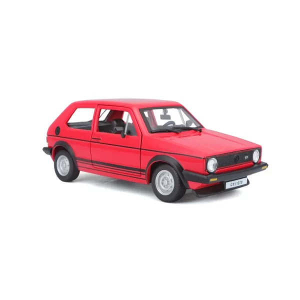 BBURAGO 1/24 VOLKSWAGEN GOLF MK1 GTI (1979) RED - Image 10