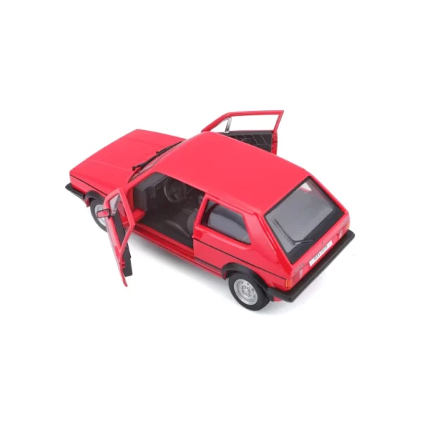 BBURAGO 1/24 VOLKSWAGEN GOLF MK1 GTI (1979) RED - Image 15