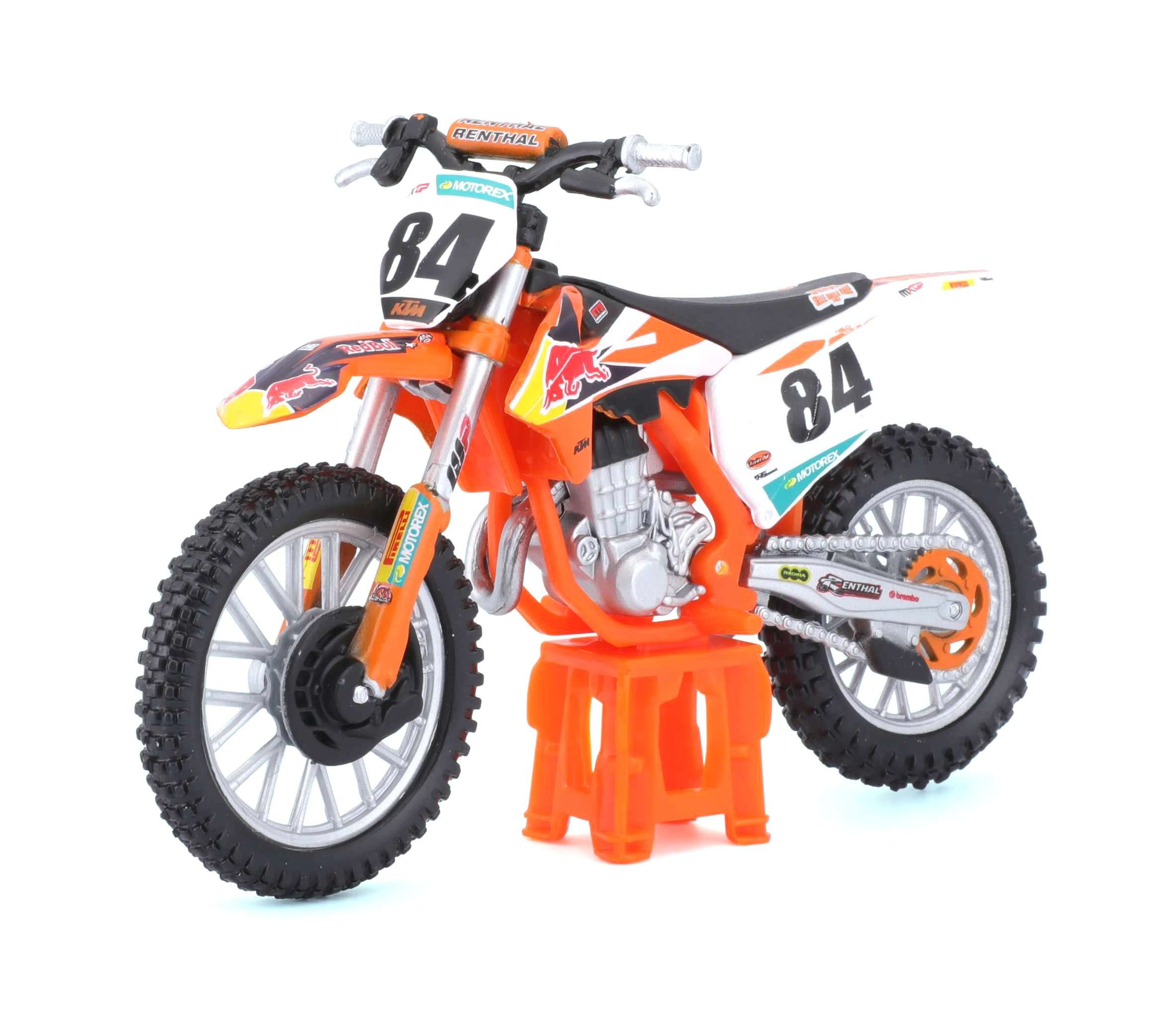 BBURAGO 1/18 KTM 450 SX-F FACTORY EDITION 2018