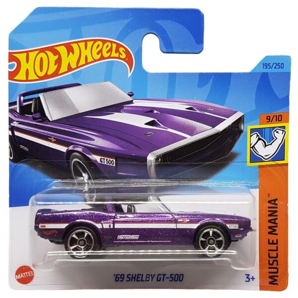 HOT WHEELS MUSCLE MANIA 2023 09/10 '69 SHELBY GT-500 - Image 2